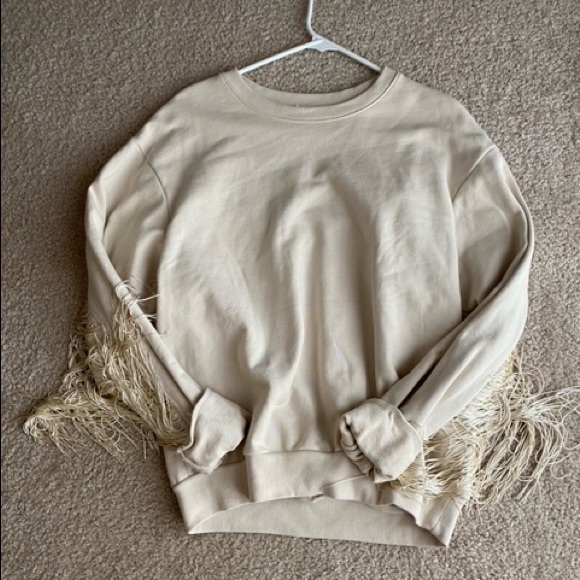 levis fringe sweatshirt